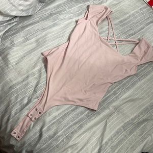 pink Garage body suit